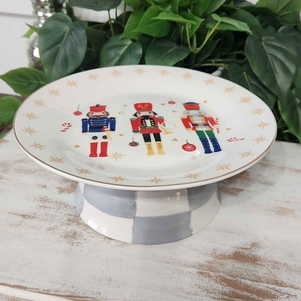 Festive Nutcracker Cake Stand